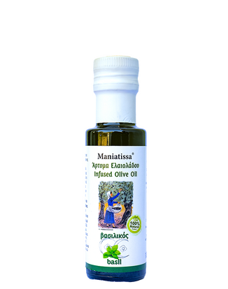 Maniatissa Infused Olive Oil with Basil 250ml
